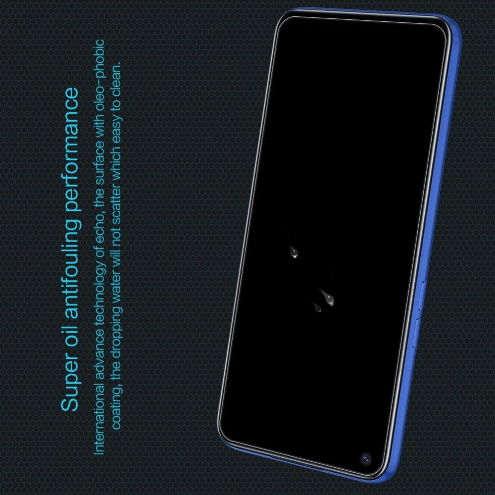 Закаленное Защитное Олеофобное NILLKIN H Прозрачное стекло на экран Realme 6