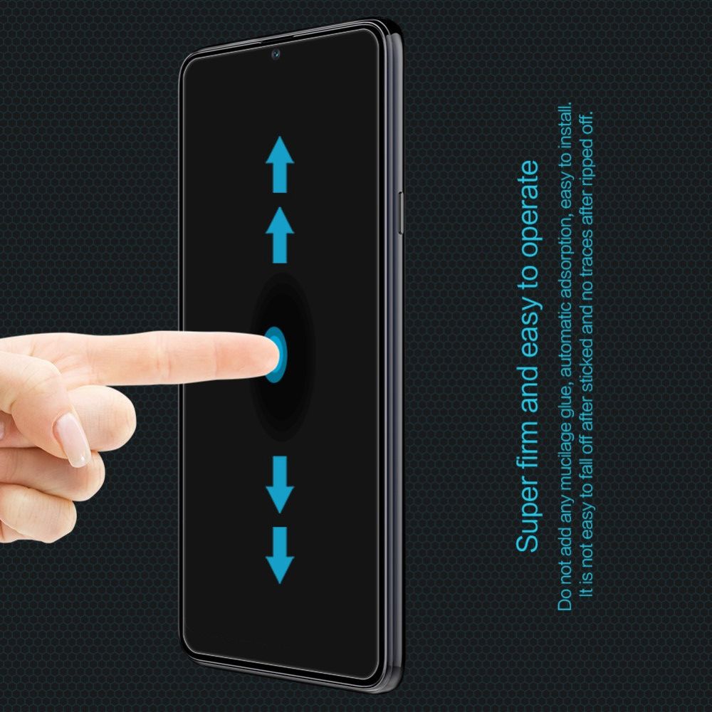 Закаленное Защитное Олеофобное NILLKIN H Прозрачное стекло на экран Samsung Galaxy A20s