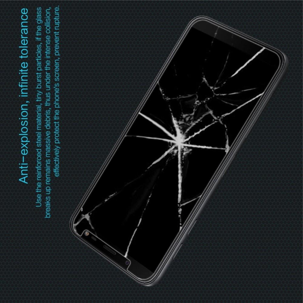 Закаленное Защитное Олеофобное NILLKIN H Прозрачное стекло на экран Samsung Galaxy J6 SM-J600