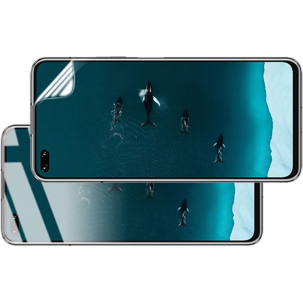 Защитная Гидрогель Full Screen Cover IMAK Hydrogel пленка на экран Huawei Honor 30S / Honor 30