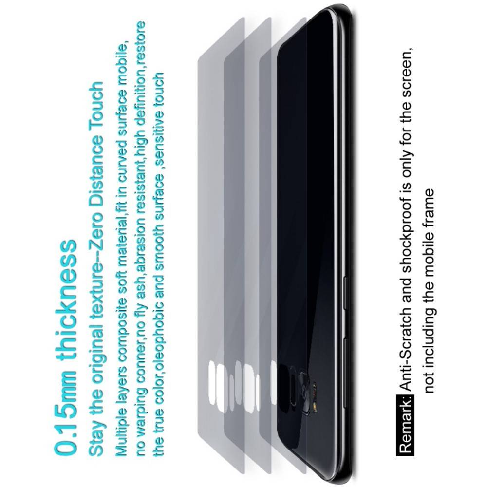 Защитная Гидрогель Full Screen Cover IMAK Hydrogel пленка на Заднюю Панель Xiaomi Mi 8