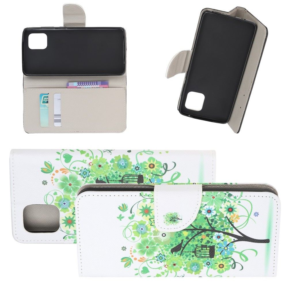 Защитный Флип Чехол для Samsung Galaxy Note 10 Lite в Виде Книжки с  Рисунком Дерево - CatCase