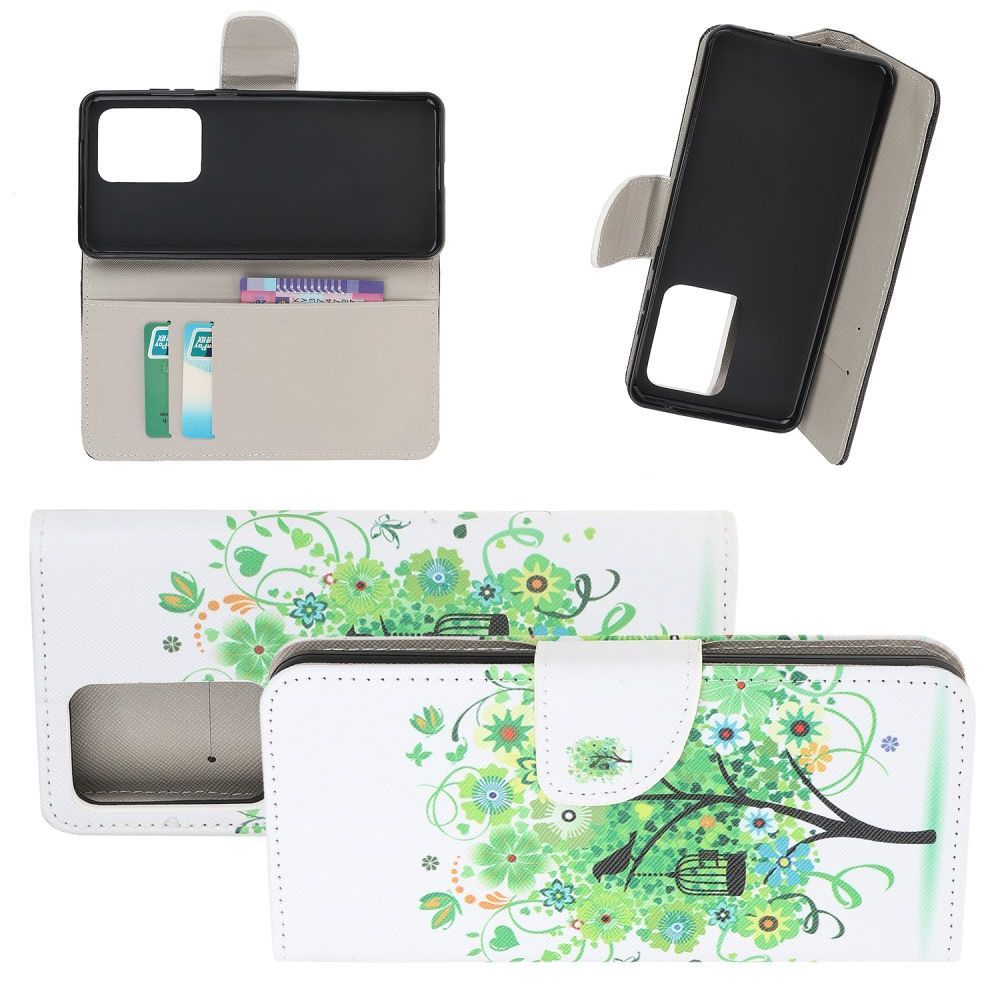 Защитный Флип Чехол для Samsung Galaxy S20 Ultra в Виде Книжки с Рисунком Зеленое Дерево