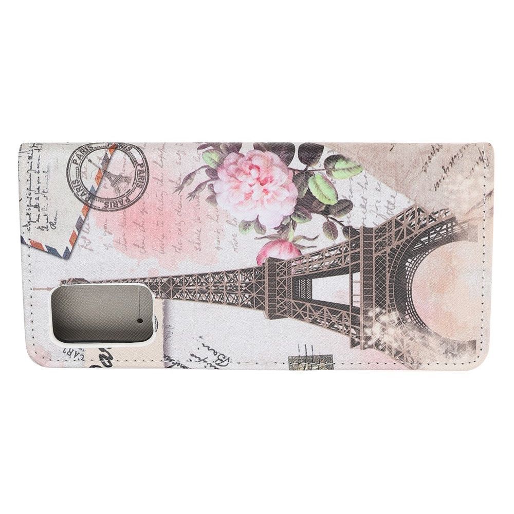 Защитный Флип Чехол для Samsung Galaxy S20 в Виде Книжки с Рисунком Париж