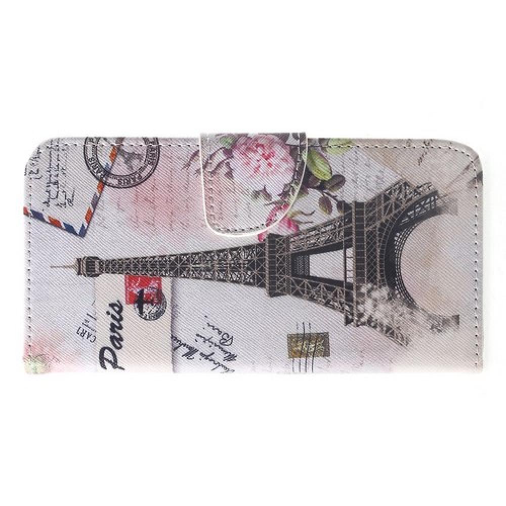 Защитный Флип Чехол для Xiaomi Pocophone F1 в Виде Книжки с Рисунком Париж