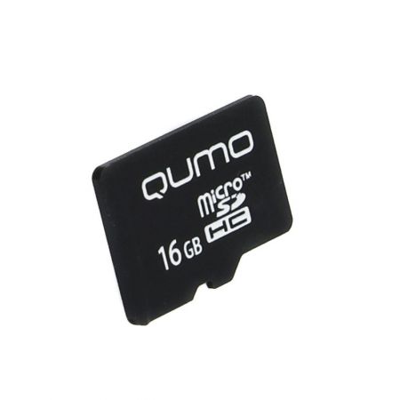 Карта памяти для телефона 16 Гб MicroSD Class 10 Qumo