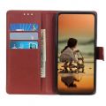 Боковая Чехол Книжка Кошелек с Футляром для Карт и Застежкой Магнитом для Nokia 2.3 Коричневый