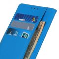 Боковая Чехол Книжка Кошелек с Футляром для Карт и Застежкой Магнитом для Nokia 2.3 Синий