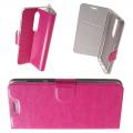 Боковая Чехол Книжка Кошелек с Футляром для Карт и Застежкой Магнитом для Nokia 5.1 Plus	 Розовый