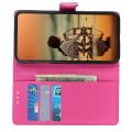 Боковая Чехол Книжка Кошелек с Футляром для Карт и Застежкой Магнитом для Samsung Galaxy A01 Розовый