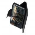 Боковая Чехол Книжка Кошелек с Футляром для Карт и Застежкой Магнитом для Sony Xperia 10 Черный