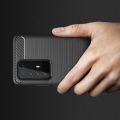Carbon Fibre Силиконовый матовый бампер чехол для Huawei P40 Pro Черный