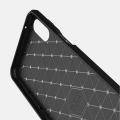 Carbon Fibre Силиконовый матовый бампер чехол для Meizu E3 Черный