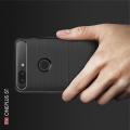 Carbon Fibre Силиконовый матовый бампер чехол для OnePlus 5T Черный