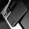 Carbon Fibre Силиконовый матовый бампер чехол для OnePlus Nord CE 5G Черный