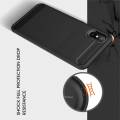 Carbon Fibre Силиконовый матовый бампер чехол для Xiaomi Mi 8 Explorer Серый