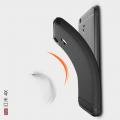 Carbon Fibre Силиконовый матовый бампер чехол для Xiaomi Redmi 4X Коралловый