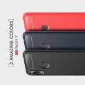 Carbon Fibre Силиконовый матовый бампер чехол для Xiaomi Redmi 7 Коралловый