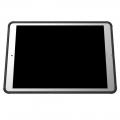 Двухкомпонентный Противоскользящий Гибридный Противоударный Чехол для iPad Air 10.5 2019 с Подставкой Черный