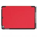 Двухсторонний Чехол Книжка для планшета Apple iPad mini 2019 Искусственно Кожаный с Подставкой Красный