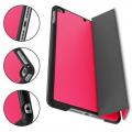 Двухсторонний Чехол Книжка для планшета Apple iPad mini 2019 Искусственно Кожаный с Подставкой Розовый