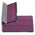 Двухсторонний Чехол Книжка для планшета Huawei MediaPad M5 Lite 8 Искусственно Кожаный с Подставкой Фиолетовый