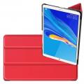 Двухсторонний Чехол Книжка для планшета Huawei MediaPad M6 8.4 Искусственно Кожаный с Подставкой Красный
