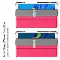 Двухсторонний Чехол Книжка для планшета Huawei MediaPad M6 8.4 Искусственно Кожаный с Подставкой Розовый