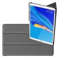 Двухсторонний Чехол Книжка для планшета Huawei MediaPad M6 8.4 Искусственно Кожаный с Подставкой Серый