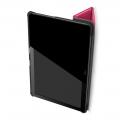 Двухсторонний Чехол Книжка для планшета Huawei Mediapad T5 10 Искусственно Кожаный с Подставкой Розовый