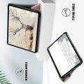 Двухсторонний Чехол Книжка для планшета iPad Air 2020 Искусственно Кожаный с Подставкой Светло Розовый
