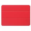 Двухсторонний Чехол Книжка для планшета iPad Pro 11 2018 Искусственно Кожаный с Подставкой Красный