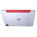 Двухсторонний Чехол Книжка для планшета iPad Pro 12.9 2020 Искусственно Кожаный с Подставкой Красный