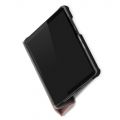 Двухсторонний Чехол Книжка для планшета Lenovo Tab M8 TB-8505F Искусственно Кожаный с Подставкой Розовый