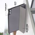 Двухсторонний Чехол Книжка для планшета Lenovo Tab P11 Pro Искусственно Кожаный с Подставкой Серый