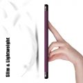 Двухсторонний Чехол Книжка для планшета Samsung Galaxy Tab A7 Lite Искусственно Кожаный с Подставкой Фиолетовый