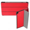 Двухсторонний Чехол Книжка для планшета Samsung Galaxy Tab S6 Lite 10.4 Искусственно Кожаный с Подставкой Красный
