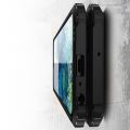 Extreme Усиленный Защитный Силиконовый Матовый Чехол для Samsung Galaxy A32 Черный