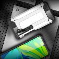 Extreme Усиленный Защитный Силиконовый Матовый Чехол для Xiaomi Mi Note 10 Lite Серебряный