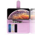 Флип чехол книжка с кошельком подставкой отделениями для карт и магнитной застежкой для iPhone 11 Pro Max Розовый