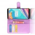 Флип чехол книжка с кошельком подставкой отделениями для карт и магнитной застежкой для OnePlus 5T Фиолетовый