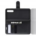 Флип чехол книжка с кошельком подставкой отделениями для карт и магнитной застежкой для Xiaomi Mi 9 Lite Черный