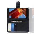Флип чехол книжка с кошельком подставкой отделениями для карт и магнитной застежкой для Xiaomi Redmi Go Черный