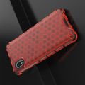 Honeycomb Противоударный Защитный Силиконовый Чехол для Телефона TPU для Samsung Galaxy A01 Core Красный