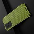 Honeycomb Противоударный Защитный Силиконовый Чехол для Телефона TPU для Samsung Galaxy A52 Зеленый