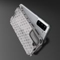 Honeycomb Противоударный Защитный Силиконовый Чехол для Телефона TPU для Samsung Galaxy S21 Белый