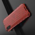 Honeycomb Противоударный Защитный Силиконовый Чехол для Телефона TPU для Xiaomi Redmi 9A Красный