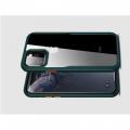 IPAKY Противоударный прозрачный пластиковый кейс с силиконовым бампером для iPhone 11 Pro Черный