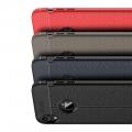 Litchi Grain Leather Силиконовый Накладка Чехол для iPhone XR с Текстурой Кожа Серый