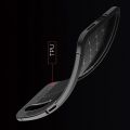 Litchi Grain Leather Силиконовый Накладка Чехол для Realme X3 Superzoom с Текстурой Кожа Черный